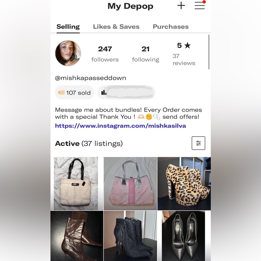 buy from me on depop! @mishkapasseddown

major goodies on there :)